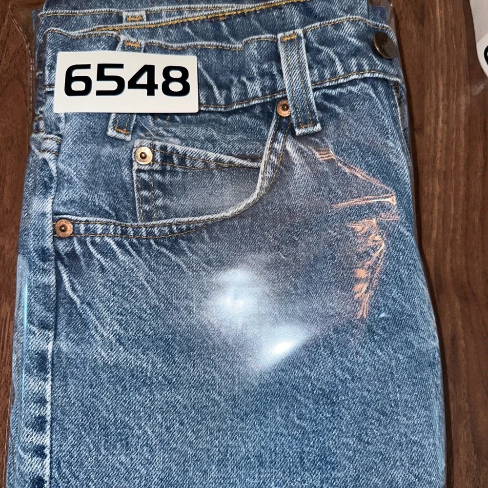 Vintage Levis 517 Orange Tab Jeans Mens 32x29 Medium Wash Straight Leg Denim